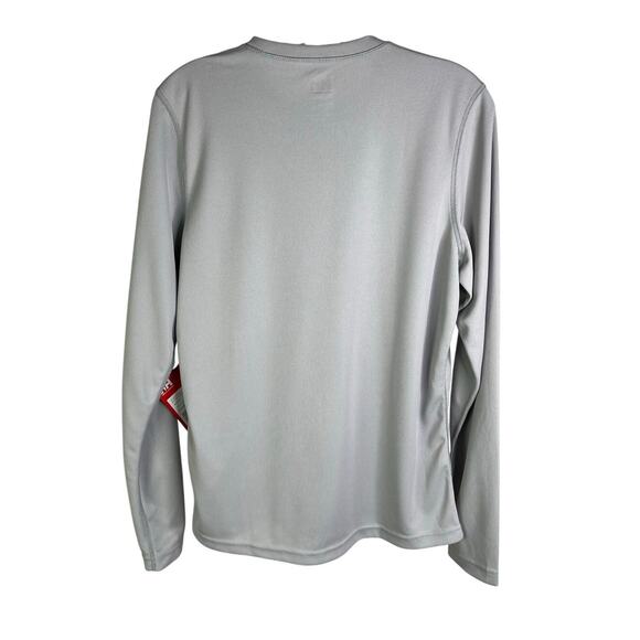 Helly Hansen Athletic Shirt Mens Small Gray UPF 50+ Regular Fit NWT - Picture 3 of 12